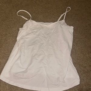 Plain white camisole. Size XL.